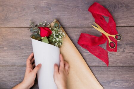 DIY Rose Bouquet
