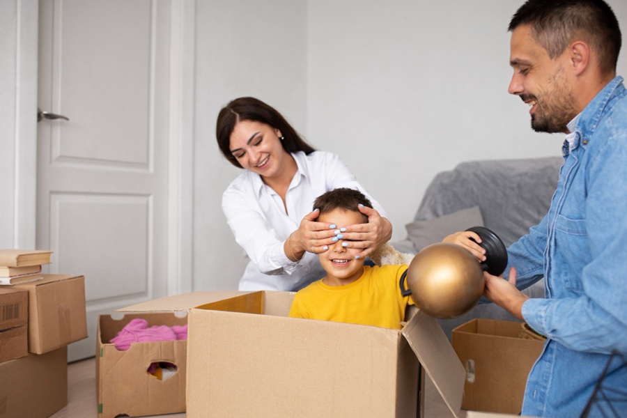 Moving with children