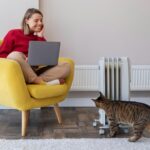 Cat in home