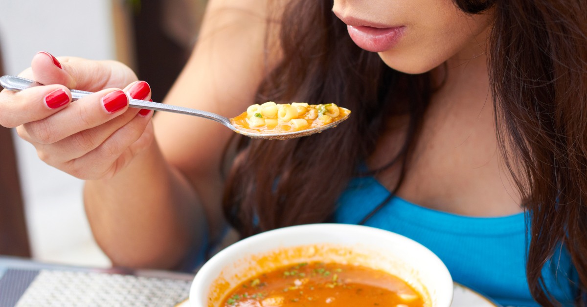 Eating Soup