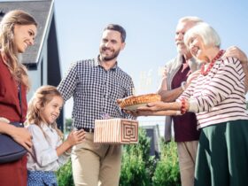 Elderly Relatives on Vacation