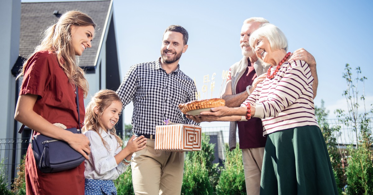 Elderly Relatives on Vacation