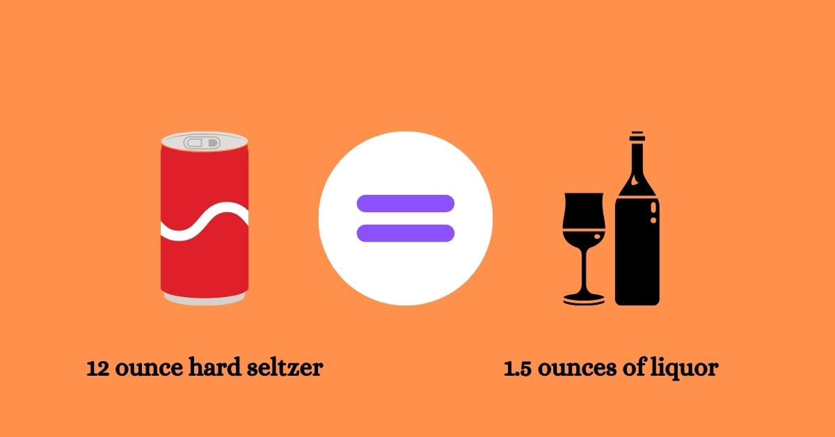 seltzer and liquor